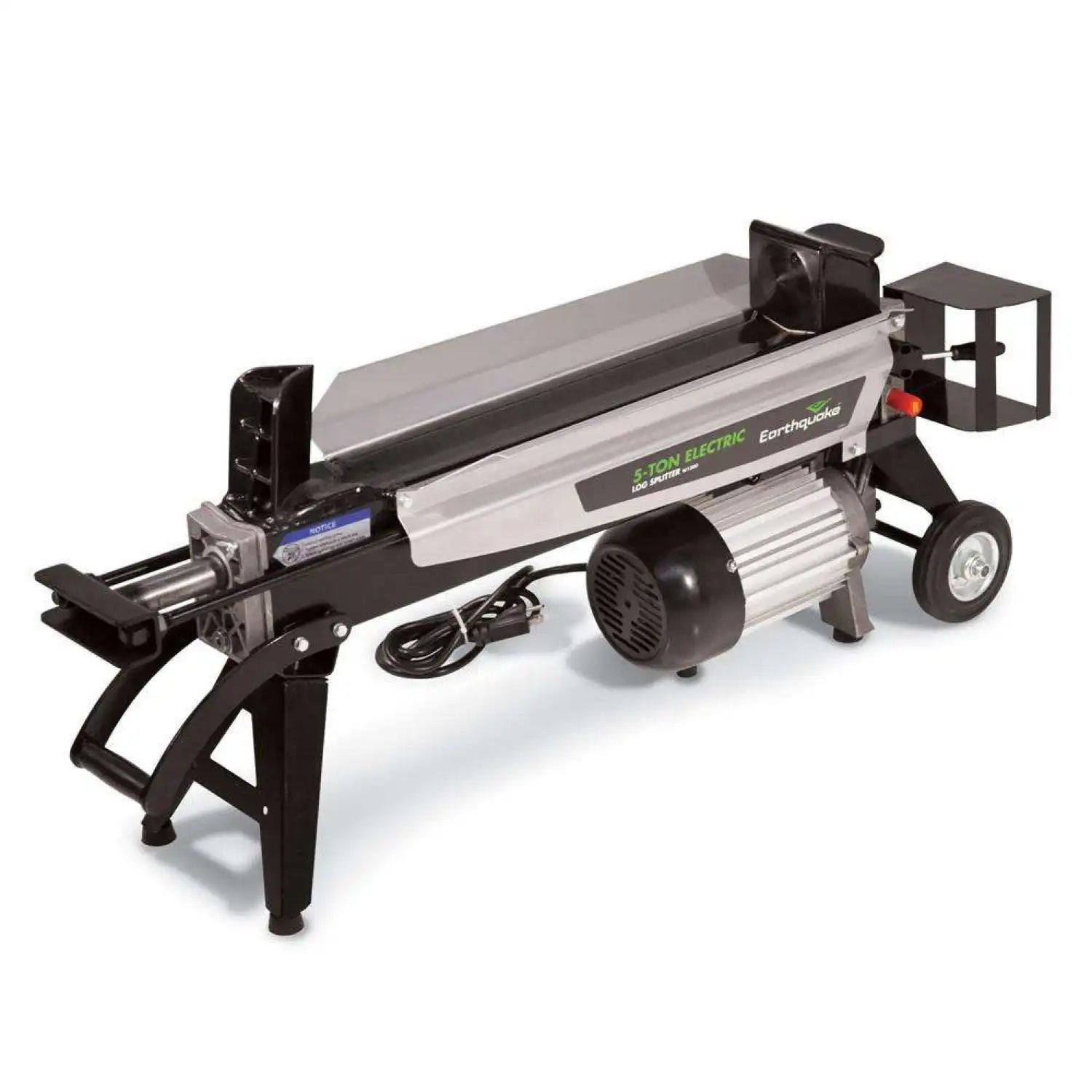 Earth Splitter Machine Earthquake W1200 Log Splitter 5 Ton Electric New – FactoryPure