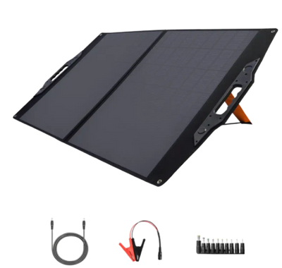 FlexSolar C100 100 Watt 19.8 Volt Foldable Portable Charging Station New