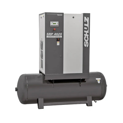 Schulz Dynamic Air Compressor 25 HP 120 gal. 460V 3-Phase 92 CFM 125 PSI SRP 4025E New