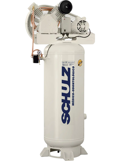 Schulz Oil Less Air Compressor 3 HP 60 gal. 2-Stage 230V 1-Phase Vertical 15 CFM 120 PSI 360VV15-1 New
