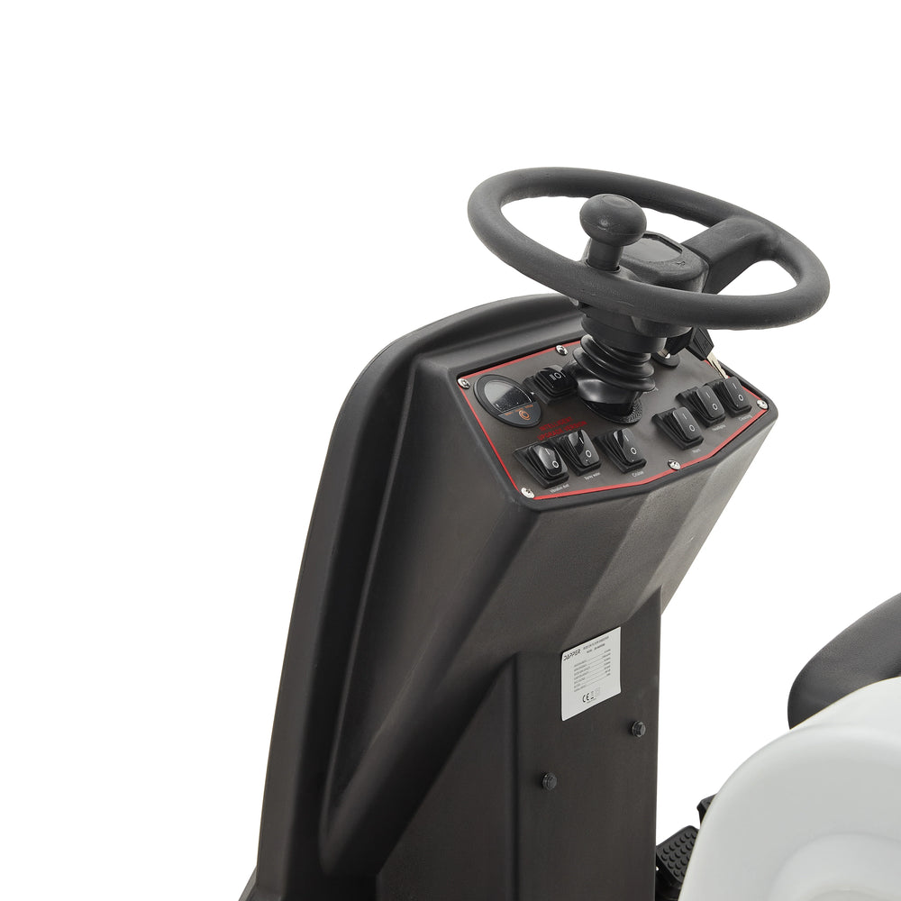 Dapper Supply Ride-On Floor Sweeper 49" 25 Gal. Dustbin 6 MPH 77,500 Sq. Ft./Hr New