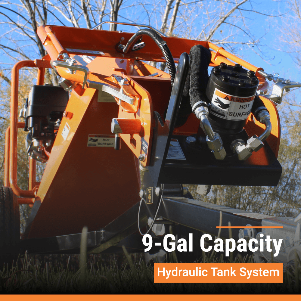 Brave Hydraulic Towable Auger 48" Depth 13 HP Honda GX390 with 2" Hitch Coupler BRPA385H New