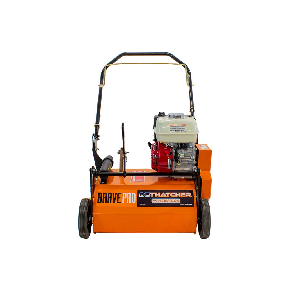 Brave Power Rake Dethatcher 20 in. Width 5.5 HP Honda GX160 Engine BRPPD20H New