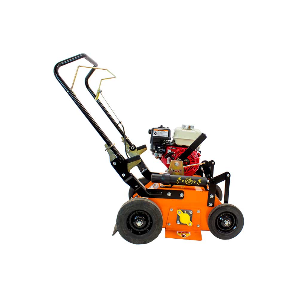 Engine Exit Rake Brave Power Rake Dethatcher 20 in. Width 5.5 HP Honda GX160 Engine BRP ...