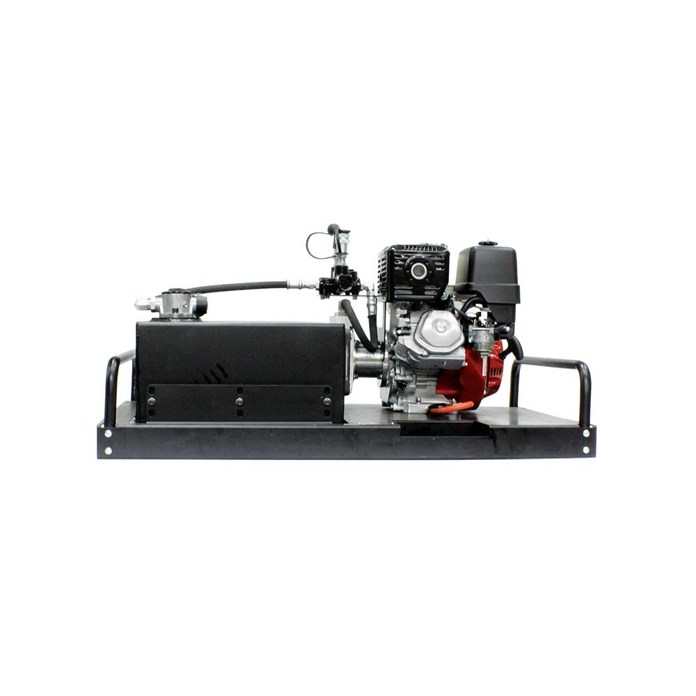 Brave Hydraulic Power Pack 2,000 PSI 7 GPM Honda GX390 Electric Start HBHR350GXE New