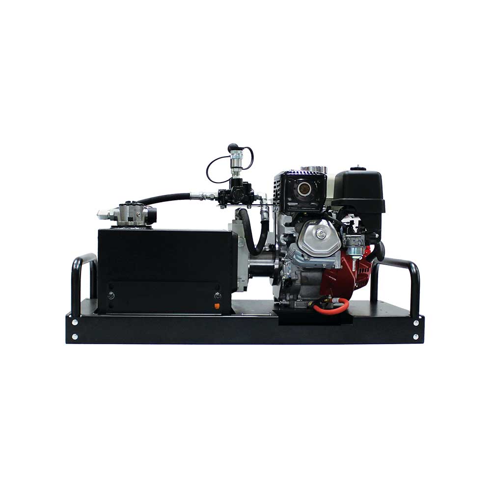 Brave Hydraulic Power Pack 2,000 PSI 5.5 GPM Honda GX270 Electric Start HBHR280GXE New
