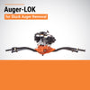 Brave Two-Man Auger 7/8 in. Square Connection 5.5 HP Honda GXV160 Engine BRPA270H New