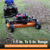 Brave Finish Cut Pull-Behind Mower 60 in. Deck 25 HP Honda GXV630 Engine Electric Start New