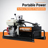Brave Hydraulic Power Pack 2,000 PSI 5.5 GPM Honda GX270 Electric Start HBHR280GXE New
