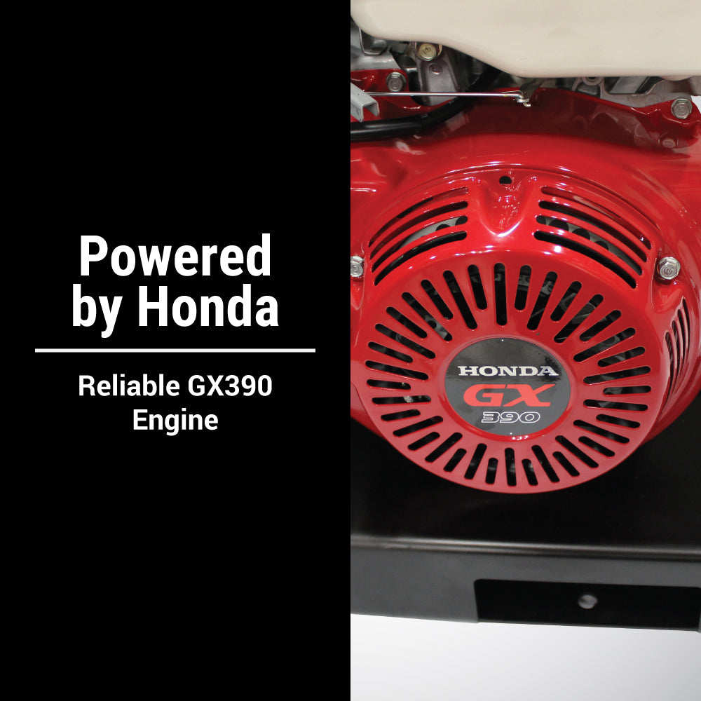 Brave Hydraulic Power Pack Skid Mount 2,000 PSI 7 GPM Honda GX390 Electric Start HBHS310GXE New