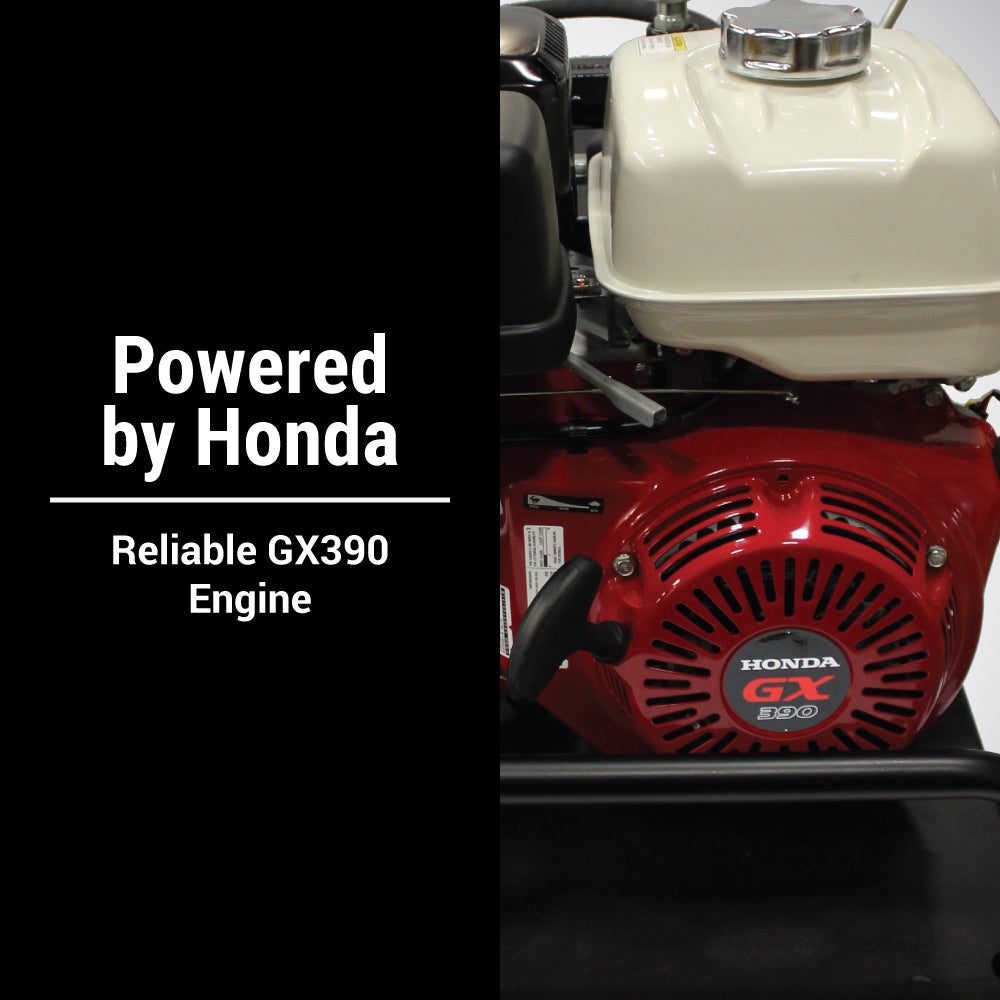 Brave Hydraulic Power Pack 2,000 PSI 7 GPM Honda GX390 Electric Start HBHR350GXE New