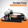 Brave Hydraulic Power Pack 2,000 PSI 7 GPM Honda GX390 Electric Start HBHR350GXE New