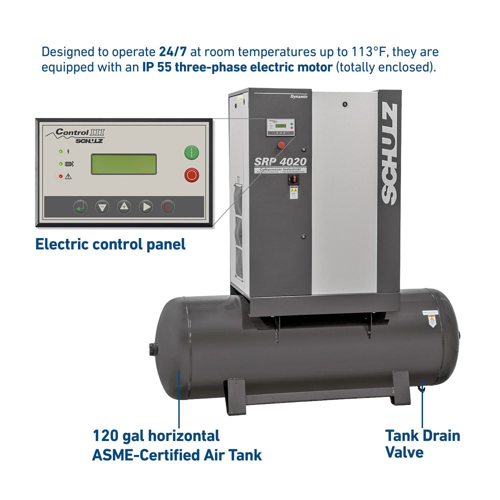 Schulz SRP 4030 R DYNAMIC Air Compressor