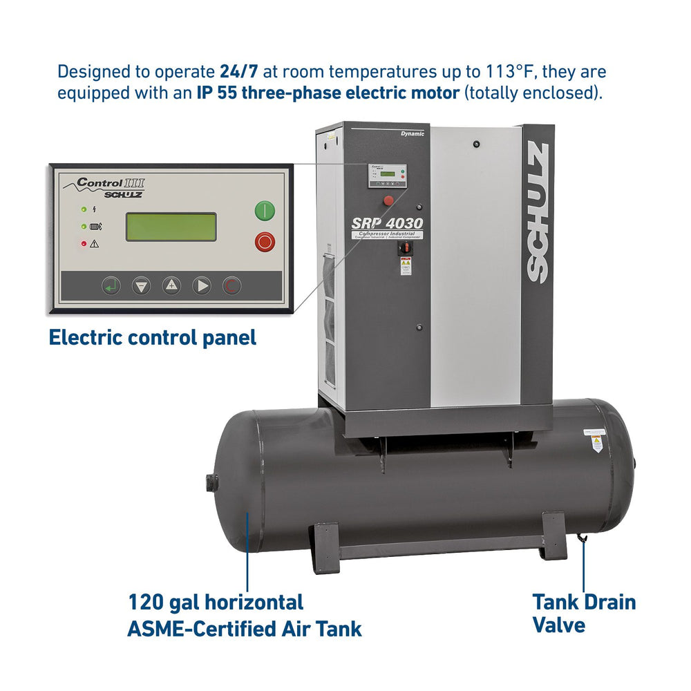 Schulz SRP 4050 E DYNAMIC Air Compressor