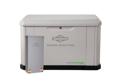 Briggs & Stratton 040753 Power Protect 18kW Standby Generator LP/NG with 200 Amp Automatic Transfer Switch and Symphony Choice Kit New