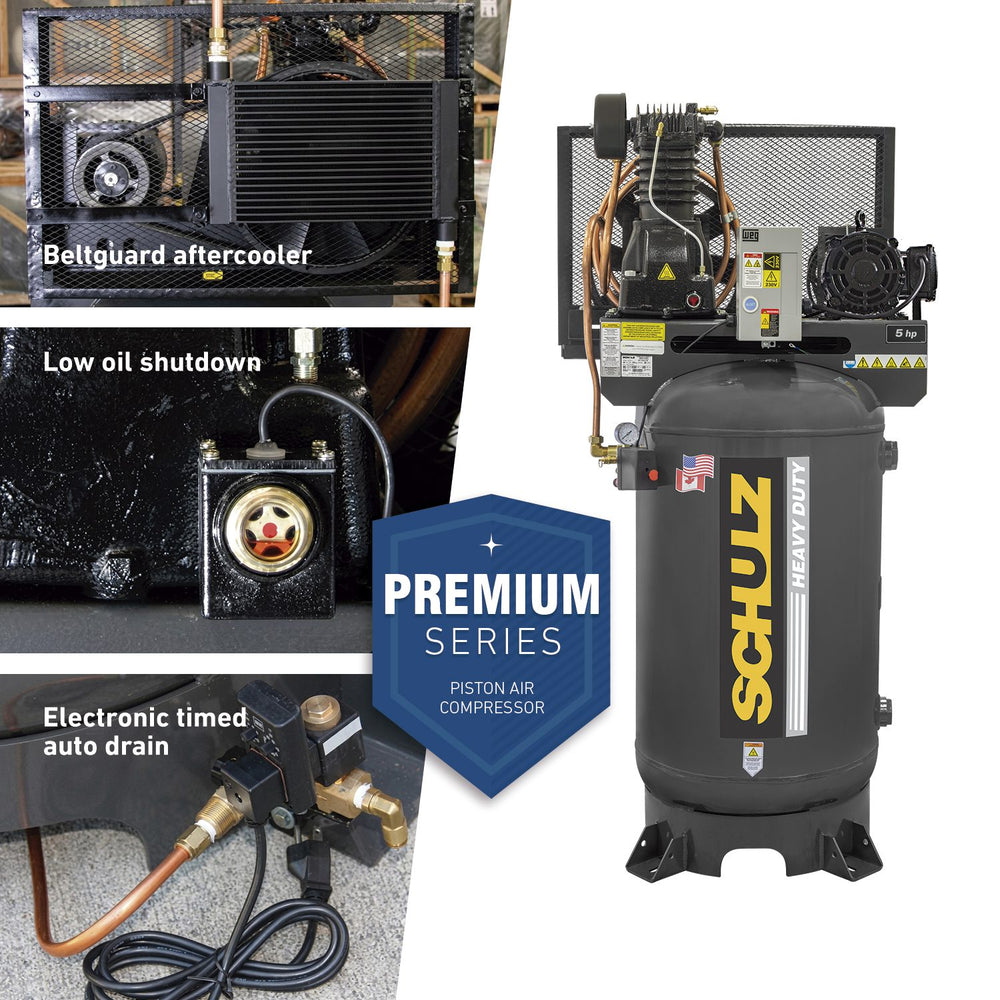 Schulz P580VL30X-1 Air Compressor