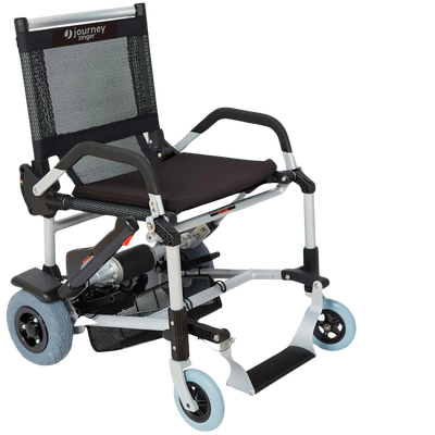 Journey Zinger Folding Power Chair 36V 7Ah 250W 6 MPH 8 Mile Range Two-Handed Control 08300 New