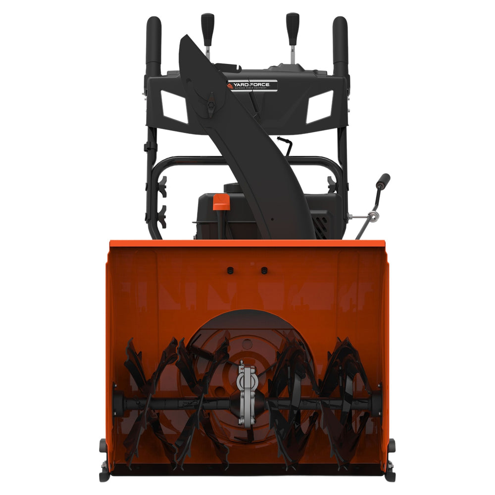 Yard Force Dual-Stage Snow Blower 24" Gas Powered 212cc Engine New Canada Only
