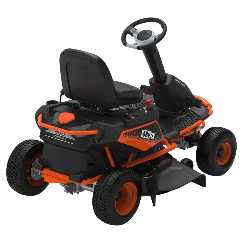 Yard Force YF48VRX Riding Lawn Mower 38" Twin Blade Battery Powered 48V New