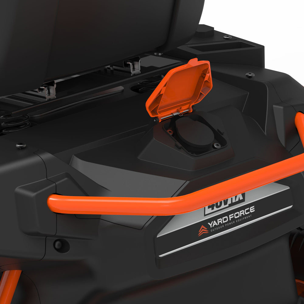 Yard Force YF48VRX Riding Lawn Mower 38" Twin Blade Battery Powered 48V New