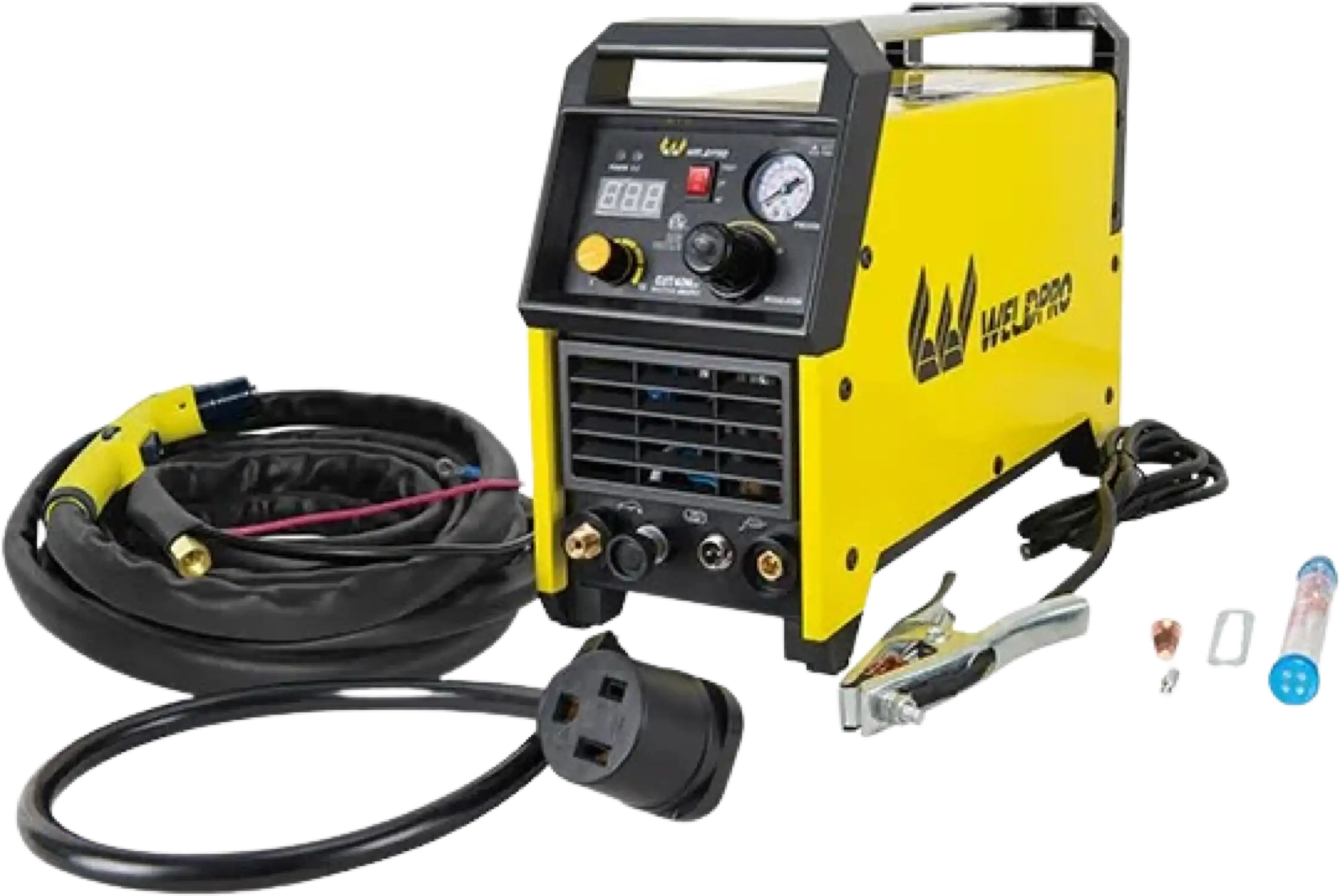 Weldpro CUT40HSV Plasma Cutter 40 Amp Inverter with High-Frequency Pilot Arc Dual Voltage 220V/110V L14007 New