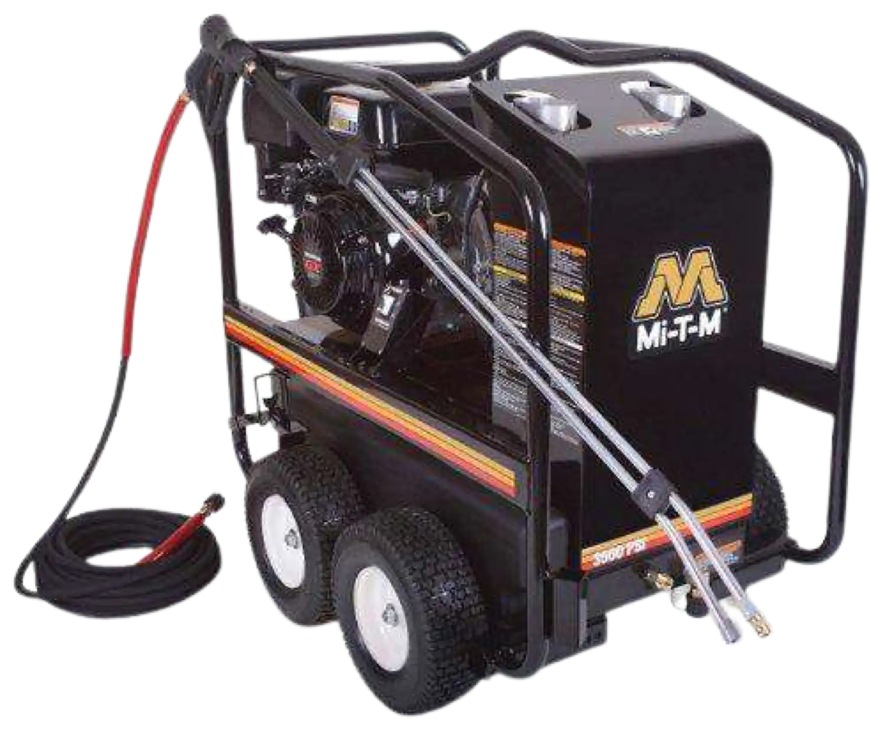 Mi-T-M HSP-3504-3MGH HSP Series Hot Water Gasoline Direct Drive 3500 PSI 3.3 GPM Honda Engine Pressure Washer New
