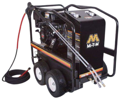 Mi-T-M HSP-3504-3MGH HSP Series Hot Water Gasoline Direct Drive 3500 PSI 3.3 GPM Honda Engine Pressure Washer New