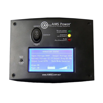 Aims REMOTELF Remote Panel with LCD for AIMS Inverter Chargers New