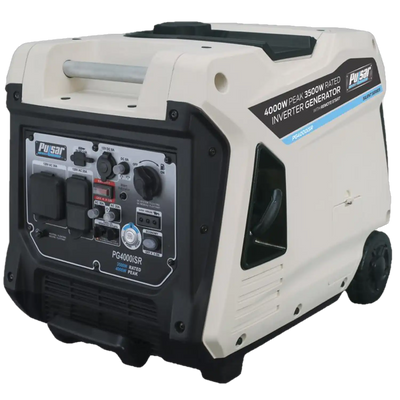 Pulsar PG4000iSR 3500W/4000W Remote Start Gas Inverter Generator New