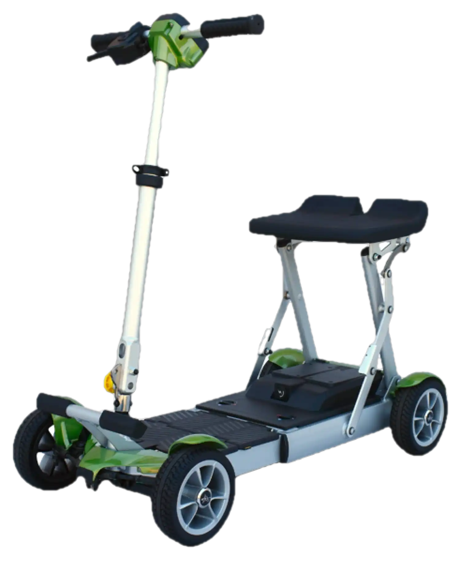 EV Rider Gypsy Q2 Folding Scooter 46 pounds Green New