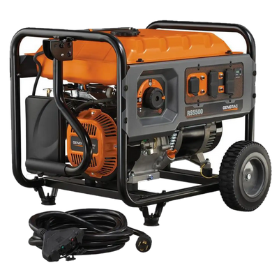Generac RS5500 5500W/6875W Gas Rapid Start Generator w/ Cord New