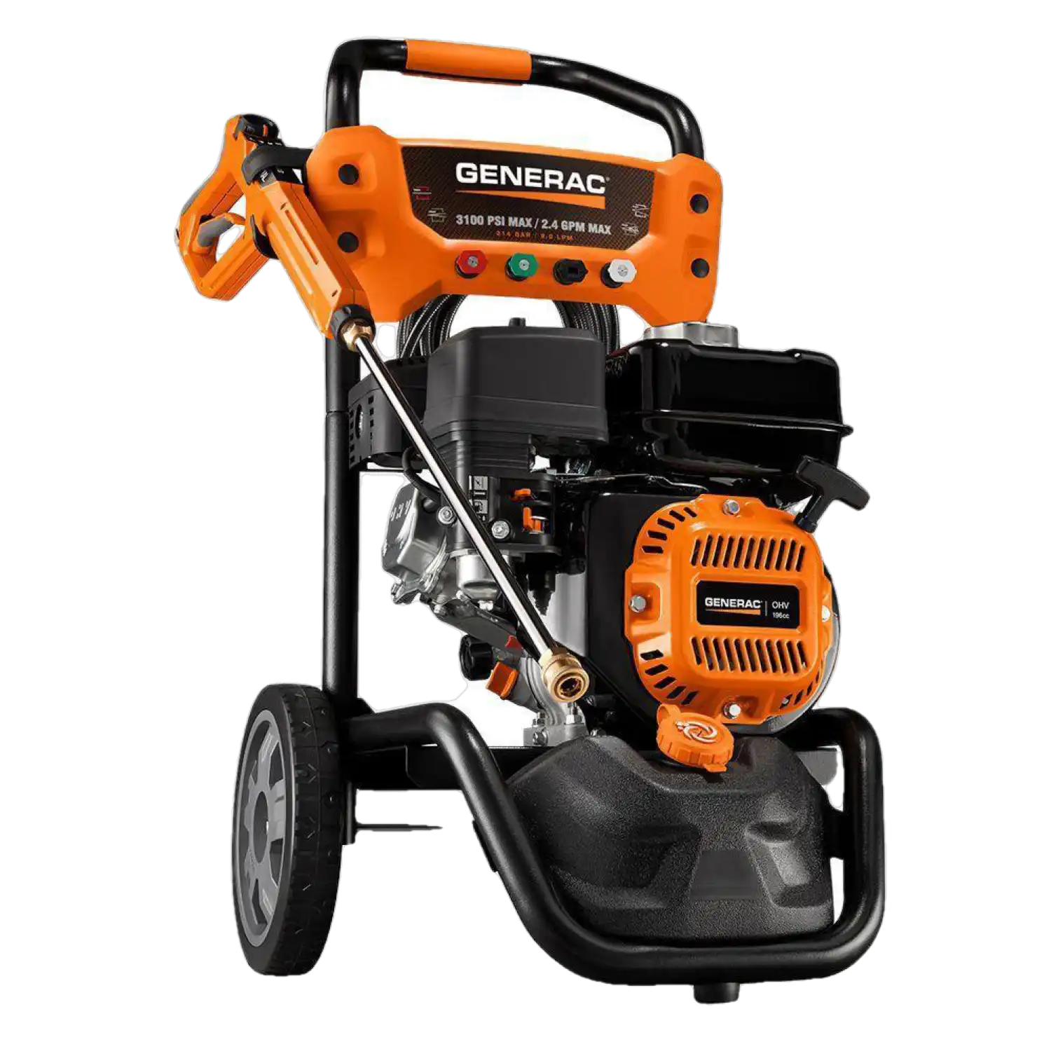 Generac 6923 3100 PSI 2.4 GPM Gas Pressure Washer New