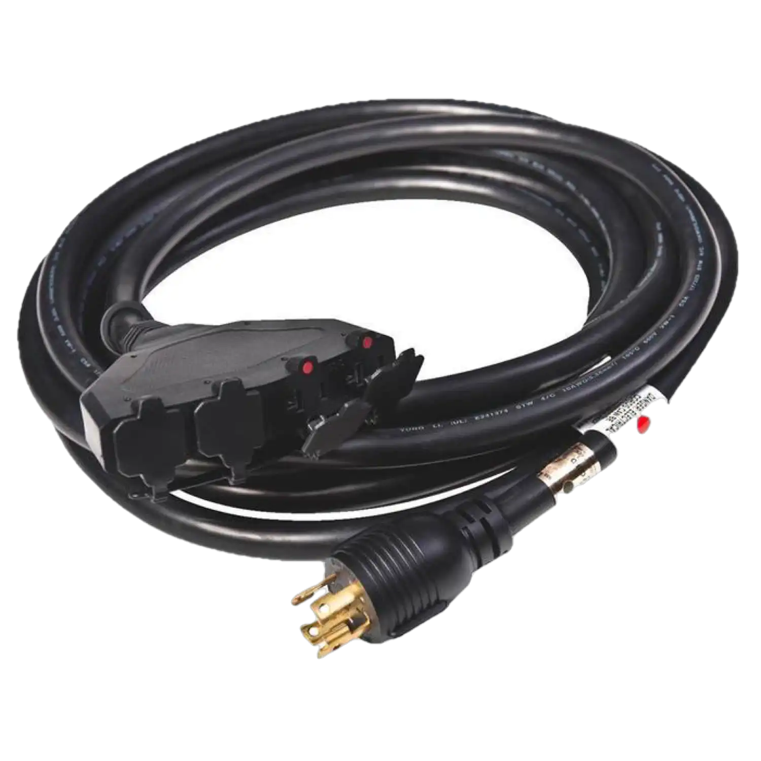 Generac 6112 20 ft. 30 AMP (30A) 4-Prong 120/240V Extension Cord New