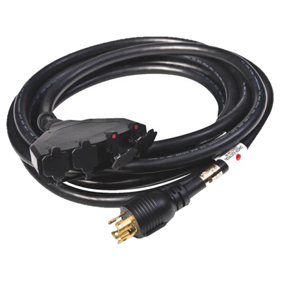 Generac 6112 20 ft. 30 AMP (30A) 4-Prong 120/240V Extension Cord New
