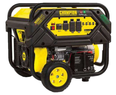 Champion 100419 7000W/9000W Dual Fuel Generator Manufacturer RFB