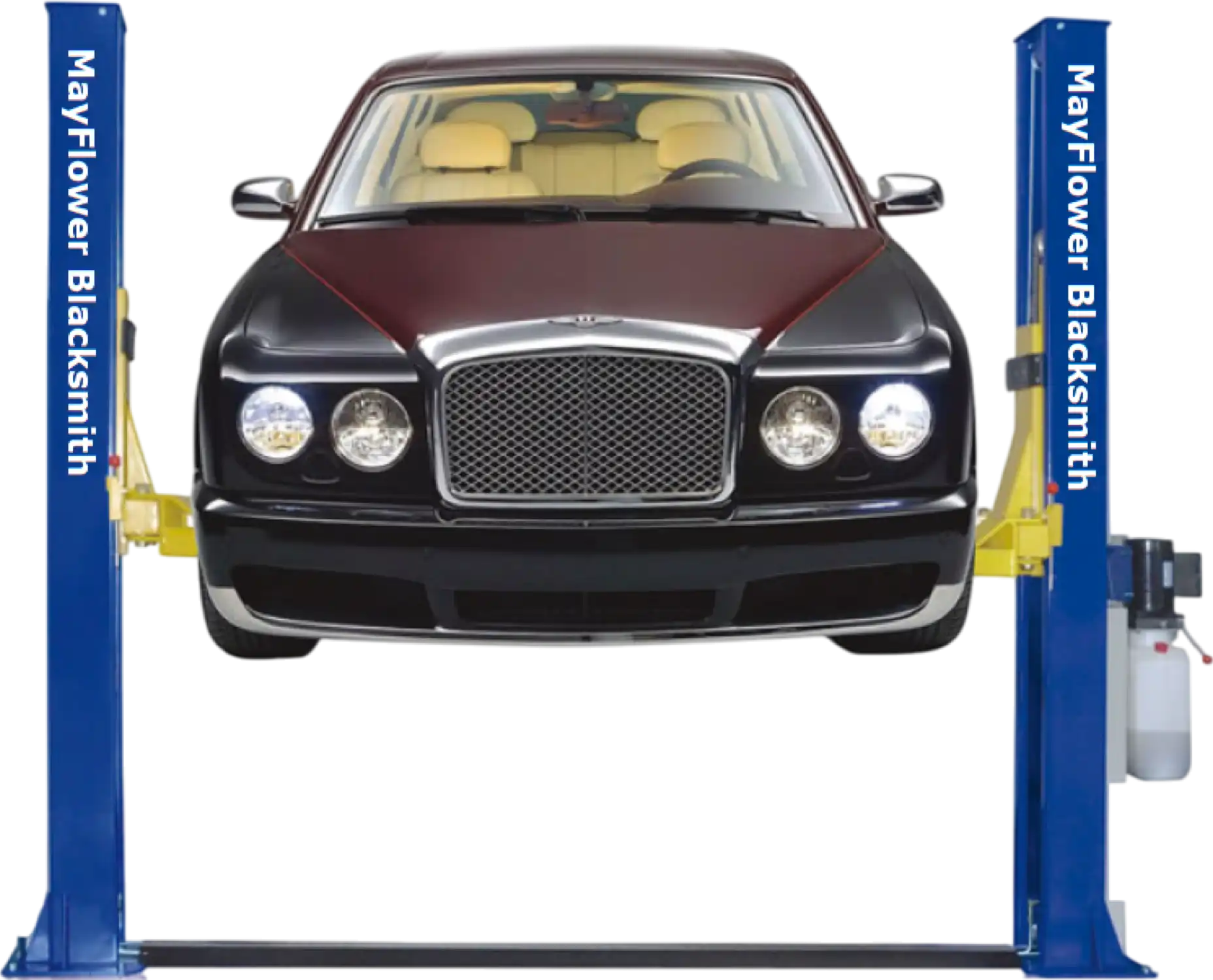 Mayflower Tools Blacksmith Car Lift Two Post Heavy Duty Base Plate 10,000 lbs New