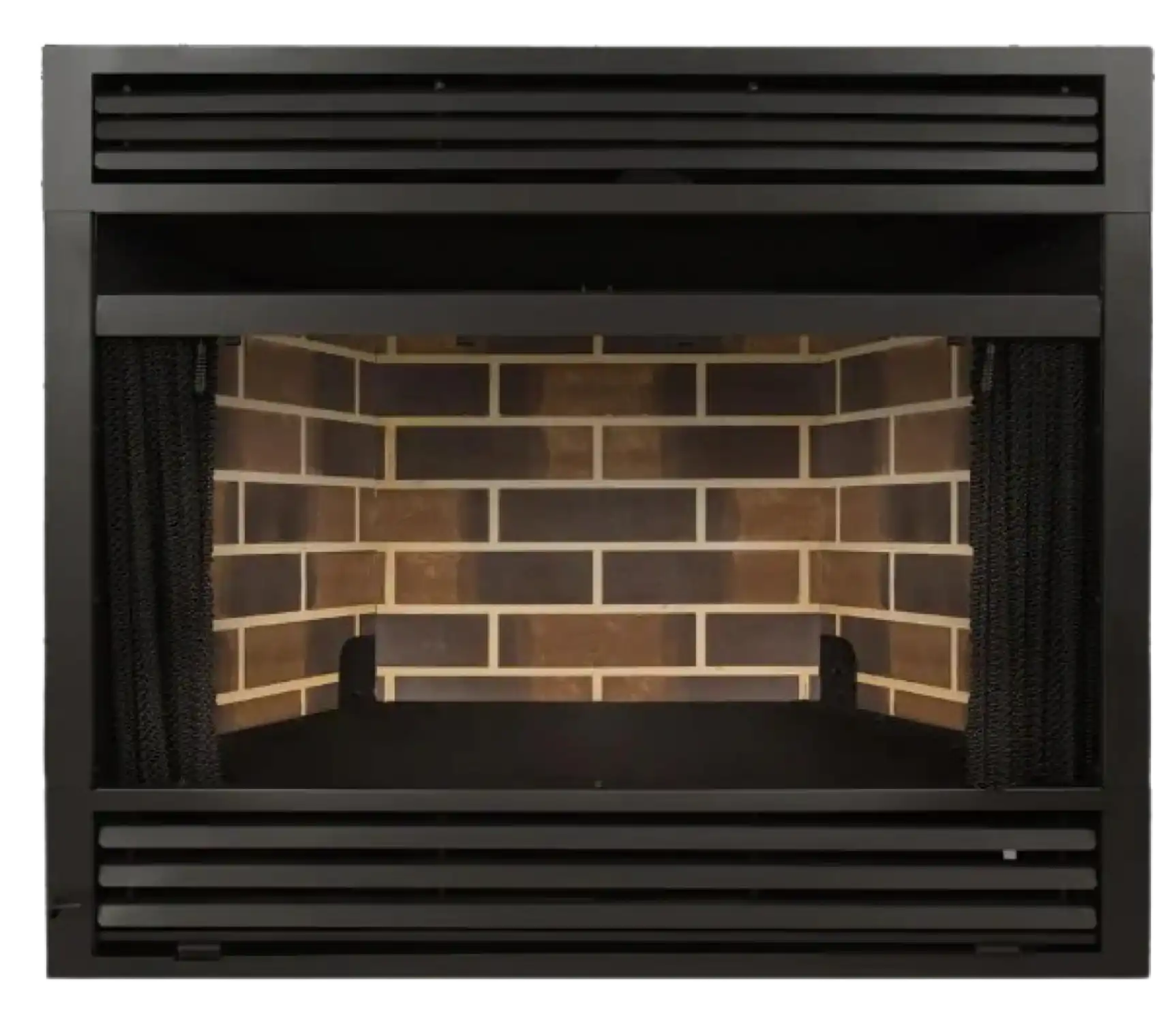 Pleasant Hearth Universal Circulating Zero Clearance 36 in. Ventless Dual Fuel Fireplace Insert New