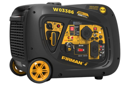 Firman W03386 3300W/3650W Gas Electric Start Parallel Ready Inverter Generator With CO Alert New