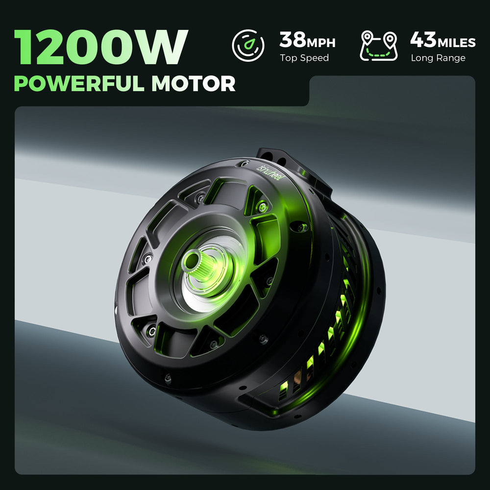 1200W powerful motor graphic (isinwheel H7Pro)