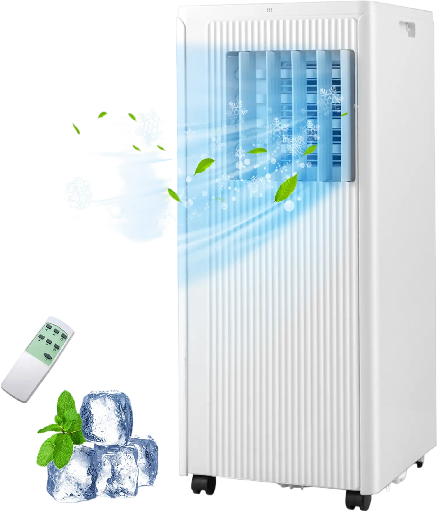 Costway 10000 BTU Portable Air Conditioner 24H Timer Cools Up to 350 Sq Ft 24536917 New