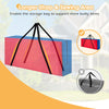 Giant carry storage bag for 4 in a row game with durable zipper, featuring longer straps for easy transport and storage.