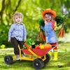 8 Inch Heavy Duty Kids Ride-on Sand Dumper with 4 Wheels-Red - Gallery View 1 of 9