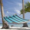 Outdoor Hammock with Detachable Pillow-Blue - Gallery View 1 of 10