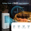 3-in-1 evaporative air cooler in white with adjustable airflow, 5L water tank, and remote control for home or office.