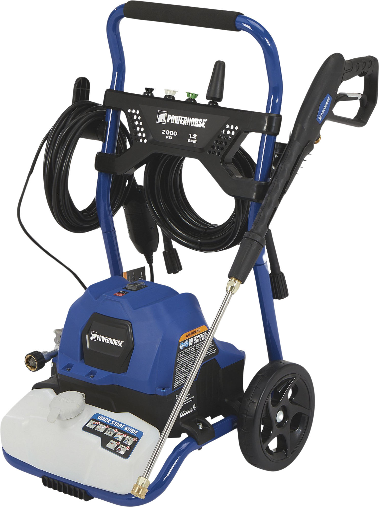 Powerhorse 106167 Electric Pressure Washer 2000 PSI 1.2 GPM New