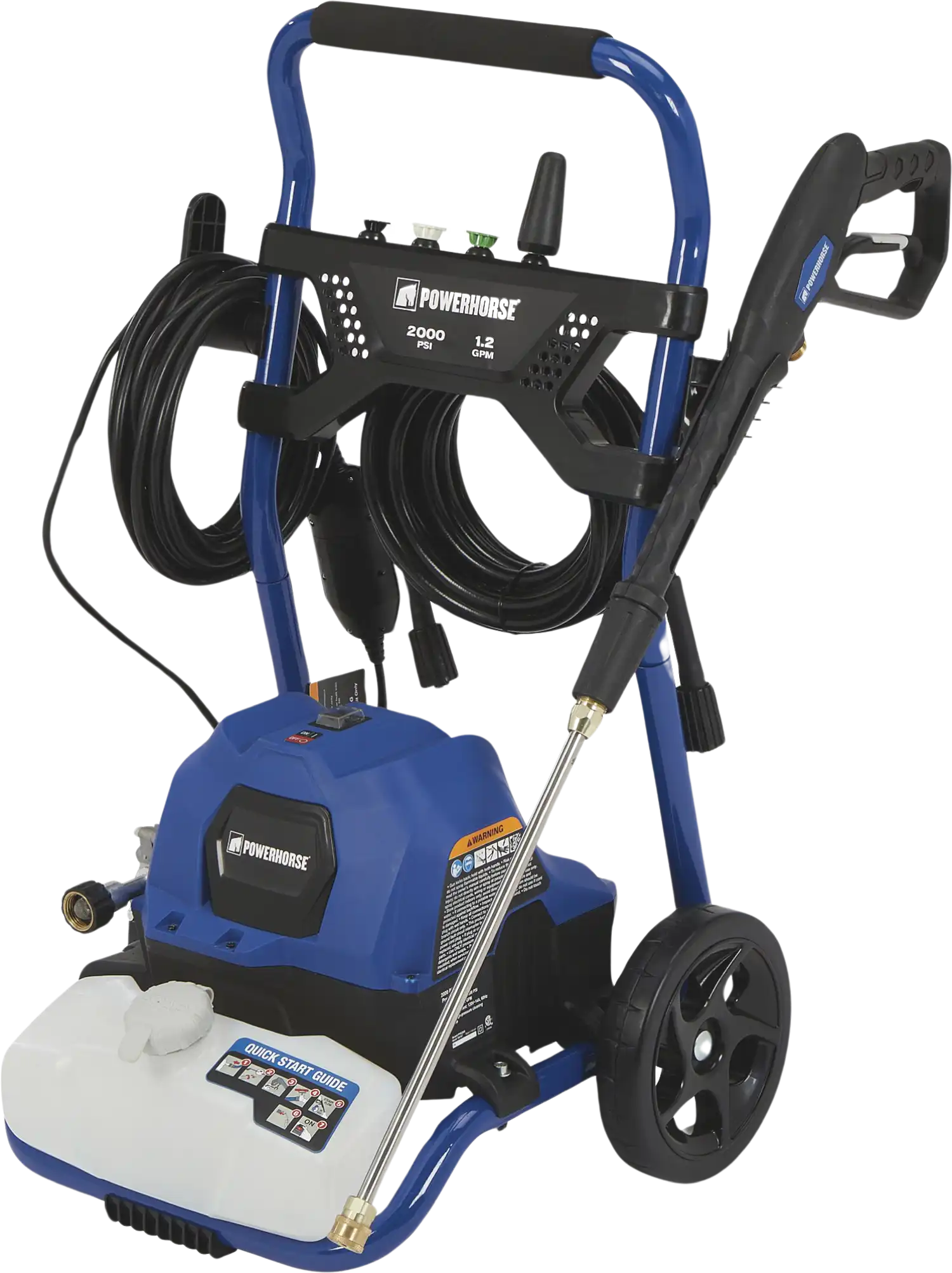 Powerhorse 106167 Electric Pressure Washer 2000 PSI 1.2 GPM New
