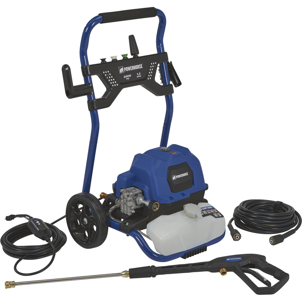 Powerhorse 106167 Electric Pressure Washer 2000 PSI 1.2 GPM New