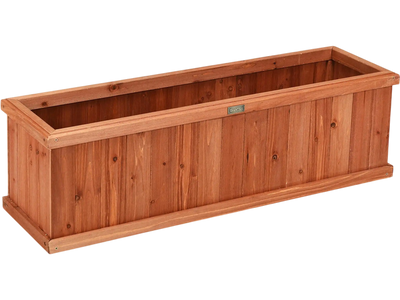 Costway Wooden Decorative Planter Box Garden Yard Window 46308291 New