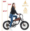 Revi Bikes Cheetah Mini E-Bike Lithium Ion 48V 15AH 500W 35 Mile Range 28 MPH New