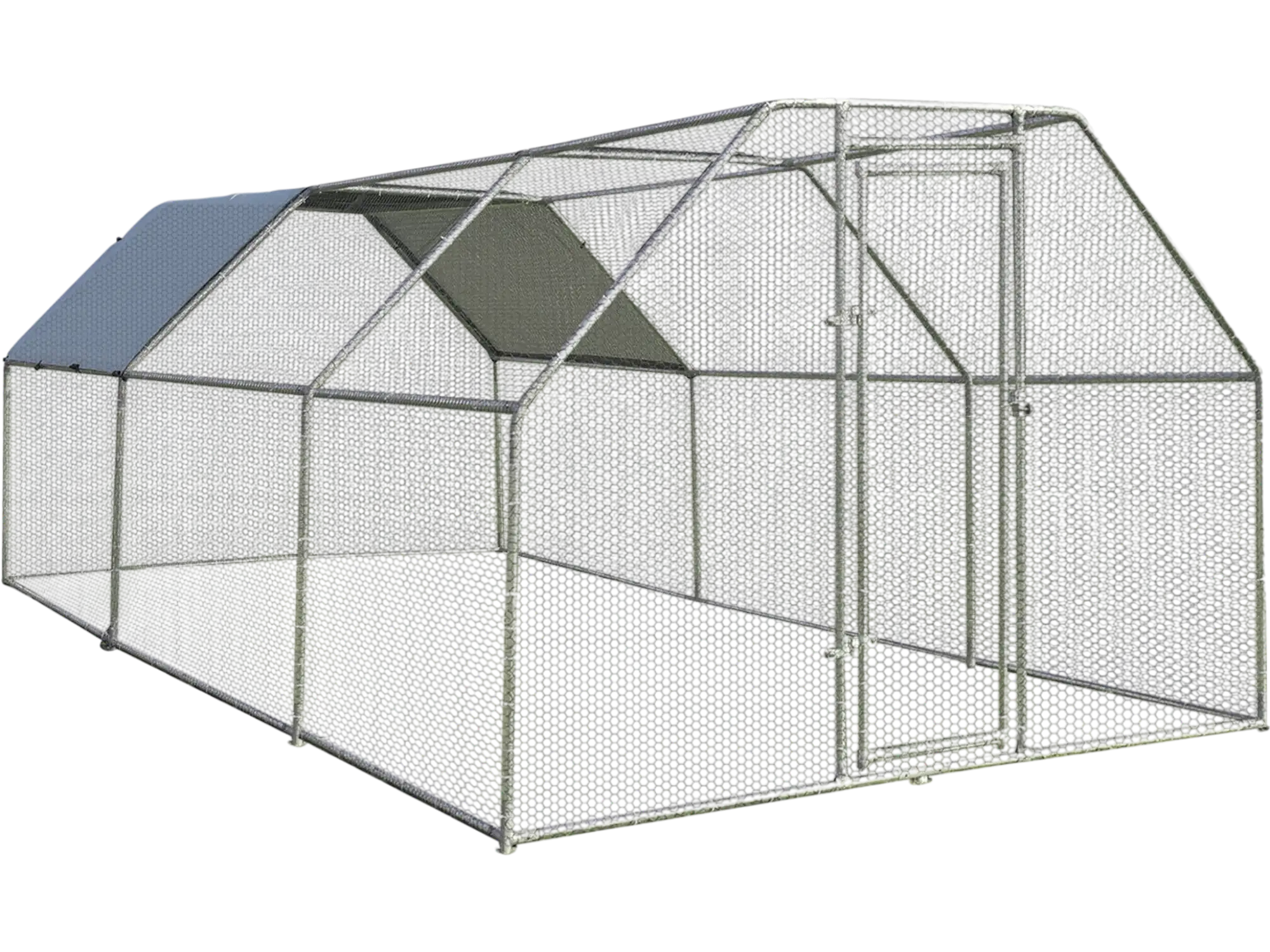Costway 9.5' x 19' Large Walk-In Chicken Coop 73824950 New